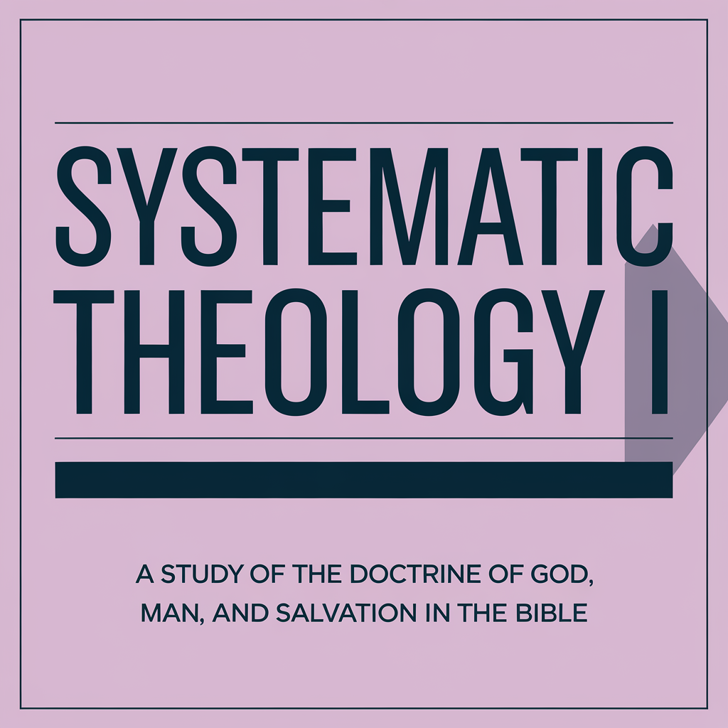 ystematic Theology I